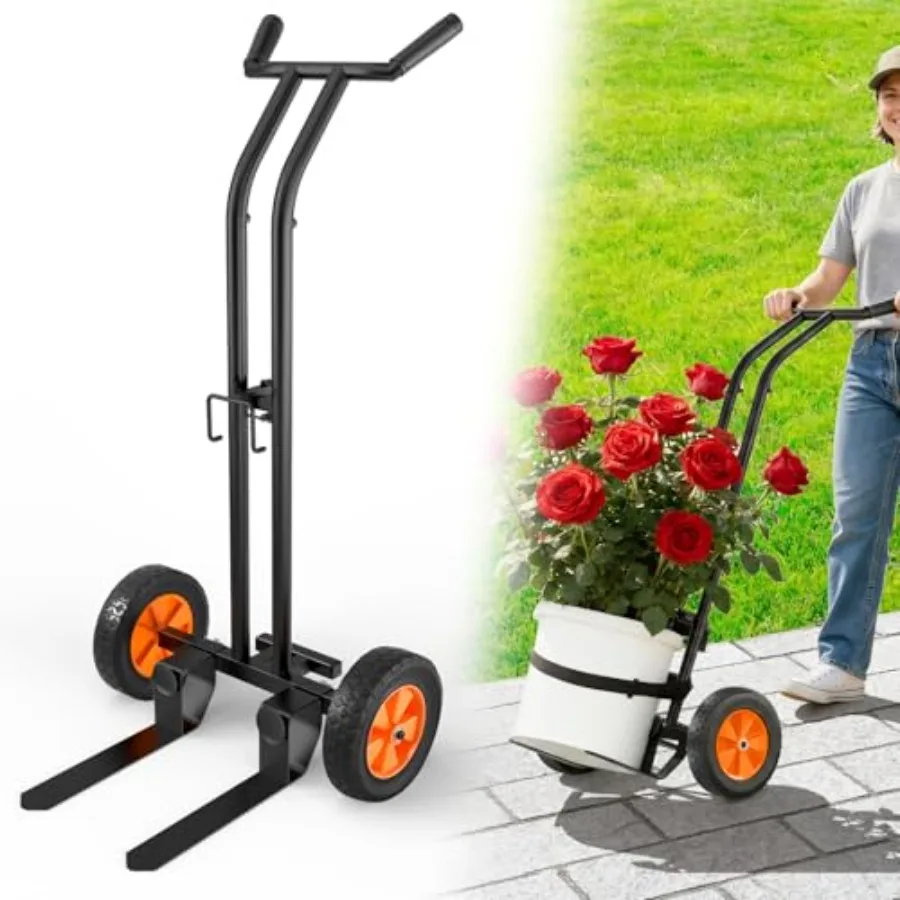 Heavy Duty Plant Dolly with Wheels, Adjustable Plant Caddy Pot Mover, No-Bend Rolling Garden Trolley with Suction Cups and Stra
Heavy Duty Plant Dolly with Wheels, Adjustable Plant Caddy Pot Mover, No-Bend Rolling Garden Trolley with Suction Cups and Stra