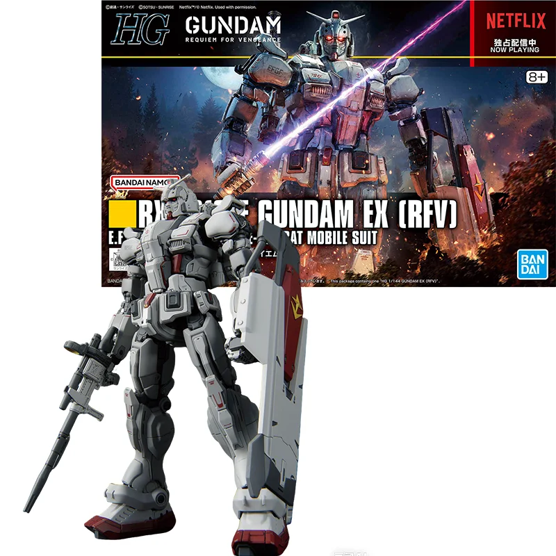 BANDAI Original ANIME HG 1/144 RX-78(G)E GUNDAM EX (RFV) Gundam Assembly Plastic Model Action Toys Figures Gifts
BANDAI Original ANIME HG 1/144 RX-78(G)E GUNDAM EX (RFV) Gundam Assembly Plastic Model Action Toys Figures Gifts