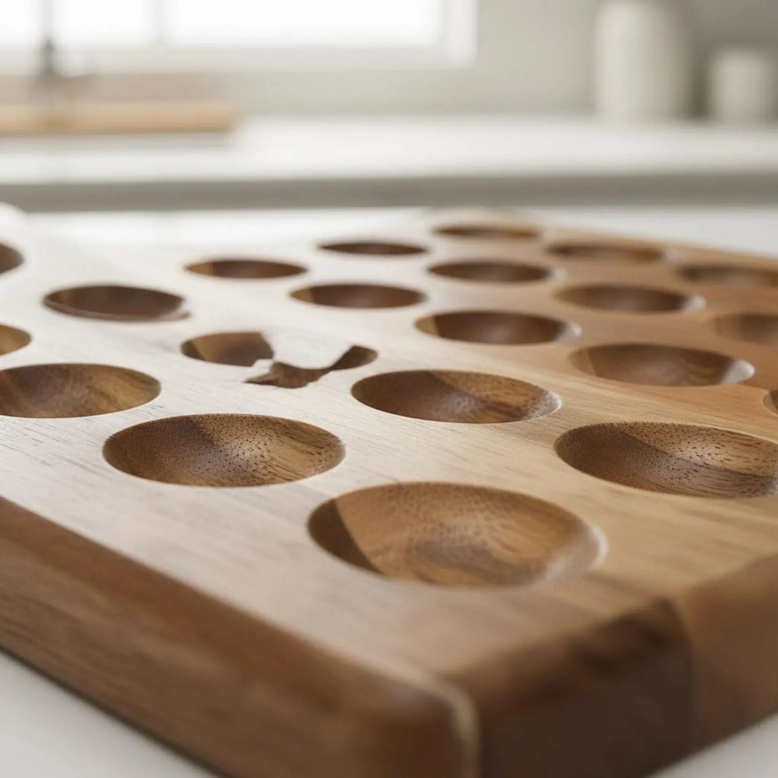 Wooden Oval Food Holder Rustic Design Acacia Wood Serving Board Acacia Wood Food Platter Easy to Clean Multi-Compartment Serving
Wooden Oval Food Holder Rustic Design Acacia Wood Serving Board Acacia Wood Food Platter Easy to Clean Multi-Compartment Serving