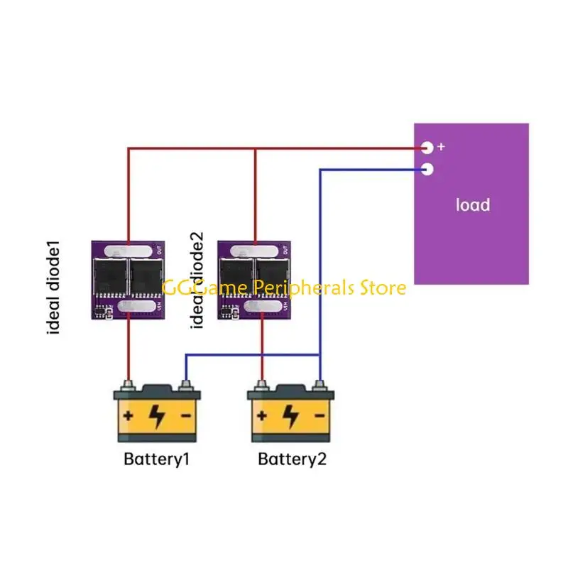 U55B 60A Ideals Diode Module AntiBackflow MOS Tube Diode for Current Transfer In Electric Vehicles
U55B 60A Ideals Diode Module AntiBackflow MOS Tube Diode for Current Transfer In Electric Vehicles