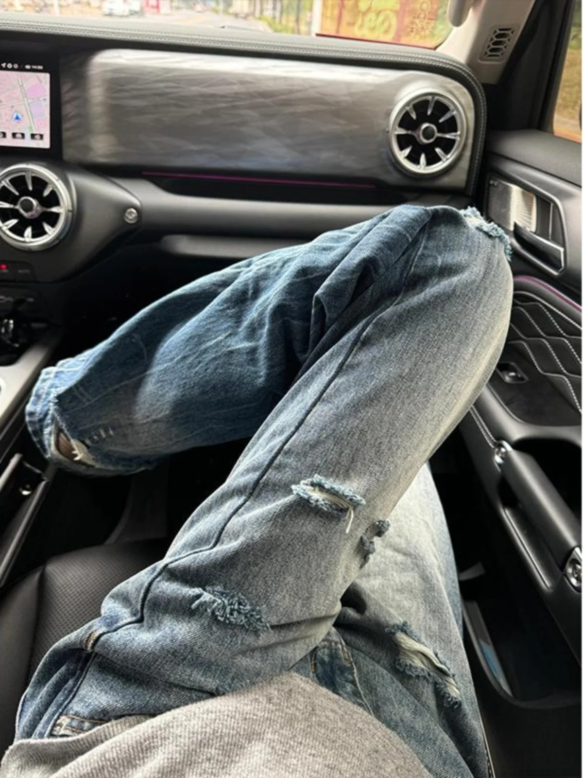 Waed American High Street Men's Jeans Spring Cleanfit Trendy Straight Leg Long Pants Wear Resistant Micro Stretch
Waed American High Street Men's Jeans Spring Cleanfit Trendy Straight Leg Long Pants Wear Resistant Micro Stretch