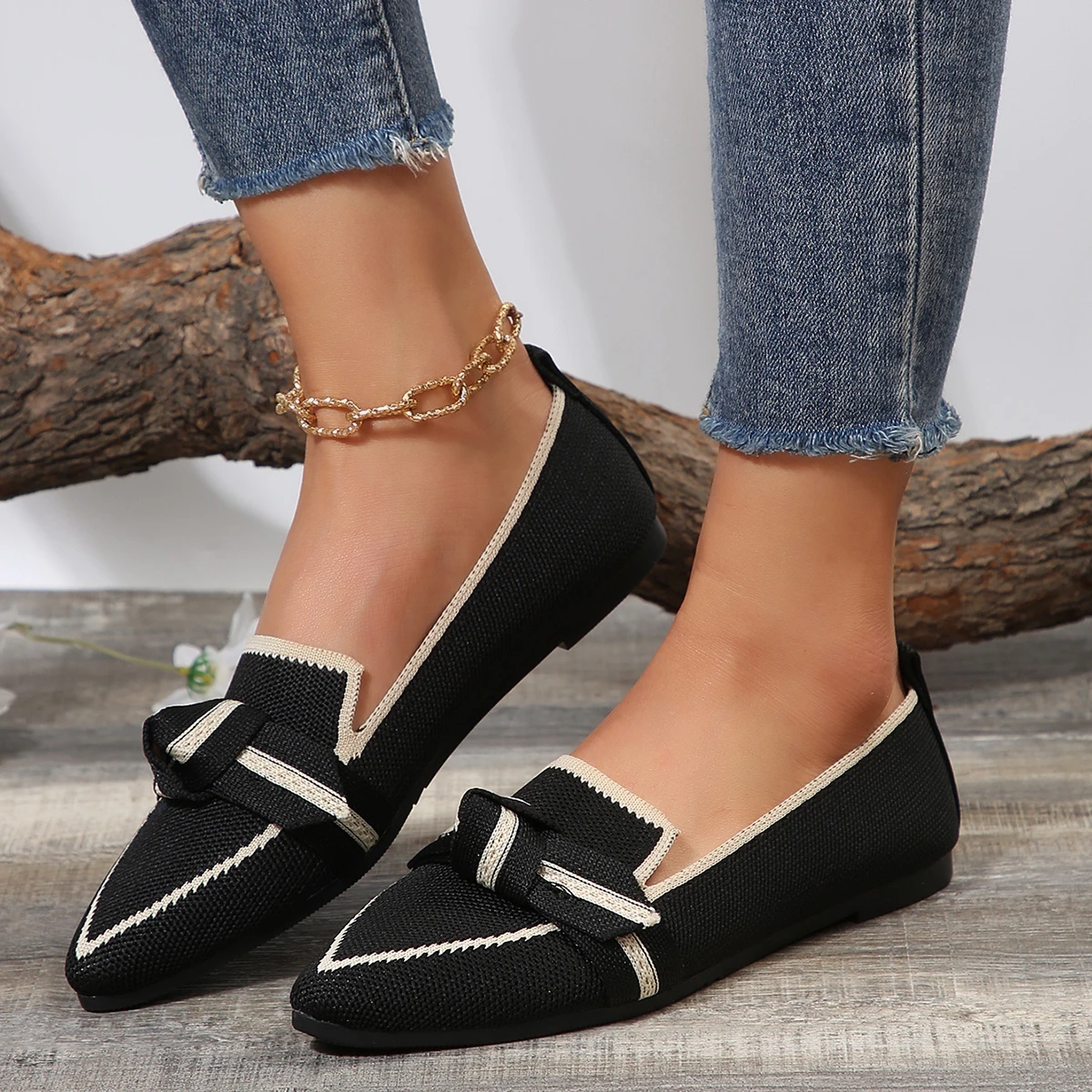 Women's Shoes Loafers Ballet Flats Pointed Toe Barefoot Slip-on Casual Low Heel Luxury Brand Woman Shoe New in Butterfly
Women's Shoes Loafers Ballet Flats Pointed Toe Barefoot Slip-on Casual Low Heel Luxury Brand Woman Shoe New in Butterfly