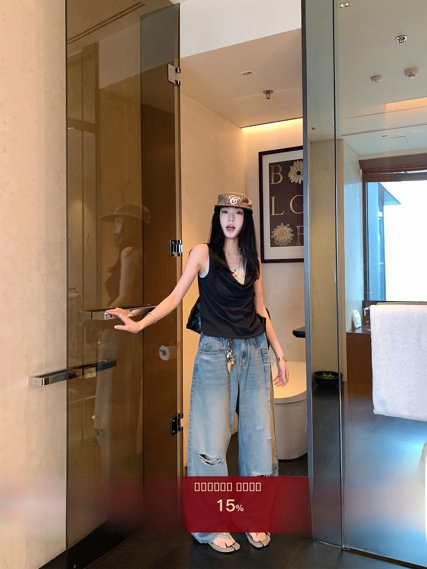 Женские винтажные джинсы с широкими штанинами, летние свободные брюки в пол, с высокой талией, из хлопкового стрейч-денима, синие, для повседневной носки
Женские винтажные джинсы с широкими штанинами, летние свободные брюки в пол, с высокой талией, из хлопкового стрейч-денима, синие, для повседневной носки