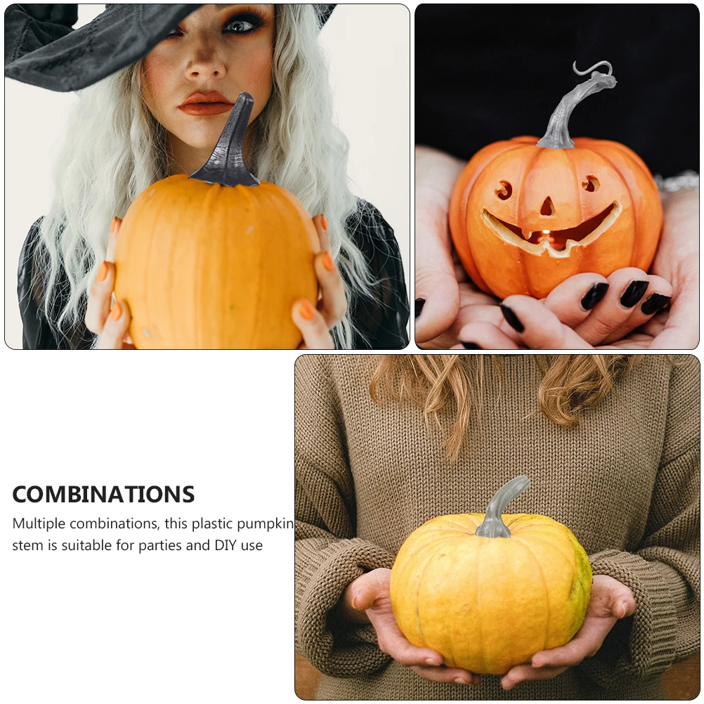 36 Pcs Pumpkin Decoration Accessories Fall Thanksgiving Handle Supplies Plastic Heads Stem Festival DIY Craft Halloween 
36 Pcs Pumpkin Decoration Accessories Fall Thanksgiving Handle Supplies Plastic Heads Stem Festival DIY Craft Halloween