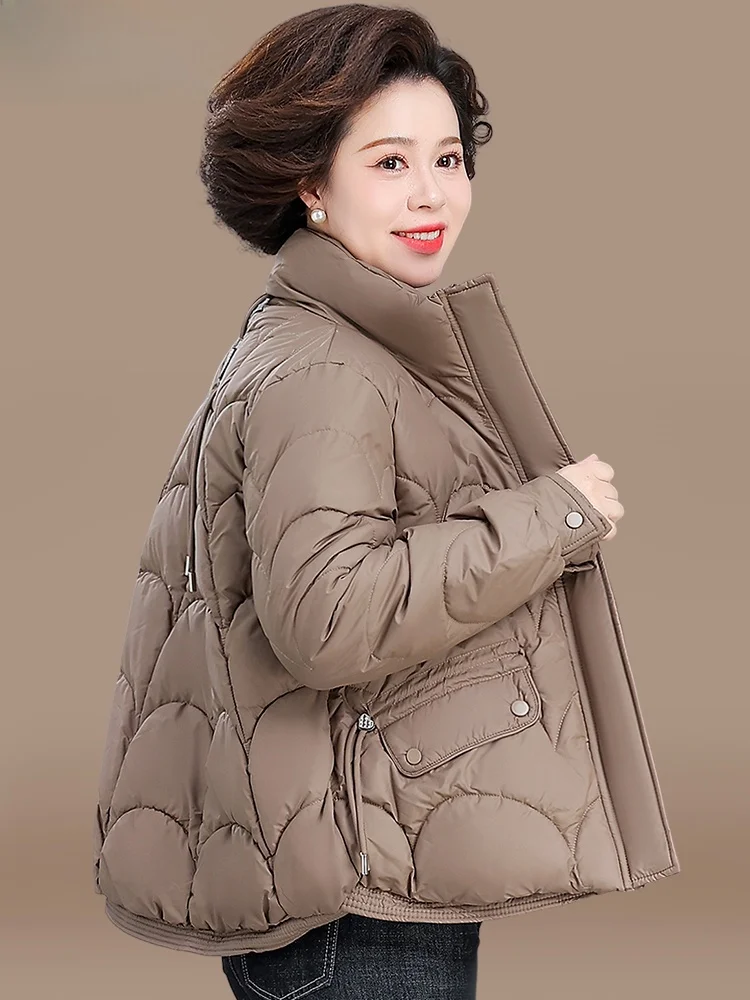 Утепленная хлопковая куртка для женщин: теплая, модная, свободного кроя, из полиэфирного волокна, зимнее пальто для женщин среднего и старшего возраста
Утепленная хлопковая куртка для женщин: теплая, модная, свободного кроя, из полиэфирного волокна, зимнее пальто для женщин среднего и старшего возраста