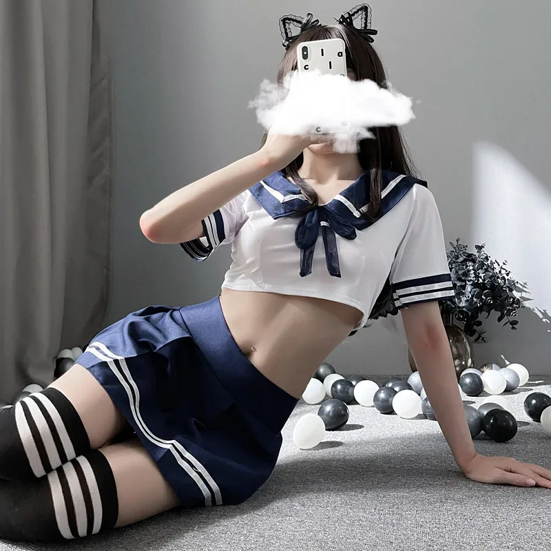 Ruolan Sexy Lingerie Student Sexy Sexy Suit Innocent Student Uniform Student Uniform Stage Costume 5022
Ruolan Sexy Lingerie Student Sexy Sexy Suit Innocent Student Uniform Student Uniform Stage Costume 5022