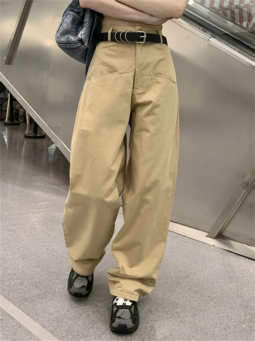 PLAMTEE Women Straight Pants With Belt Casual All Match OL Spring Fashion Minimalist 2024 Loose Streetwear High Waist Slim New
PLAMTEE Women Straight Pants With Belt Casual All Match OL Spring Fashion Minimalist 2024 Loose Streetwear High Waist Slim New