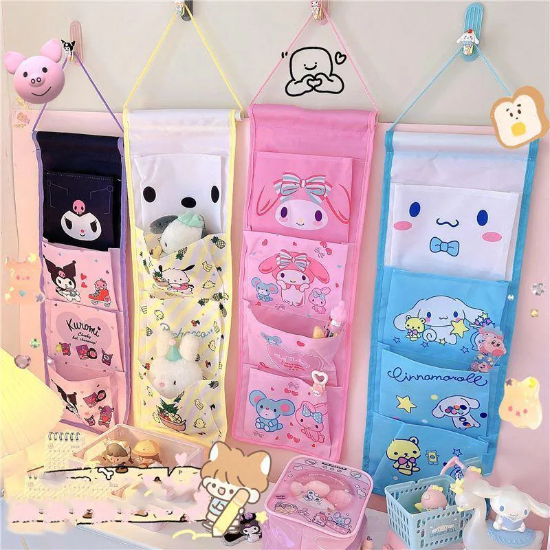 Ins Kawaii Pachacco Kuromi Cinnamoroll Wall Hanging Bag of Dormitory Household Sundries 4-Compartment Storage Hanging Bag
Ins Kawaii Pachacco Kuromi Cinnamoroll Wall Hanging Bag of Dormitory Household Sundries 4-Compartment Storage Hanging Bag