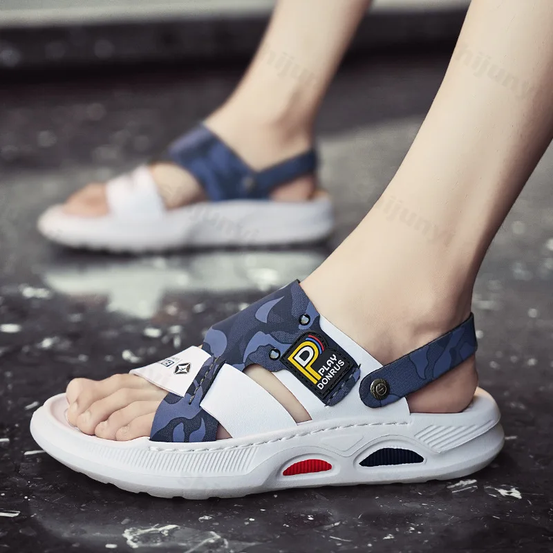 2025 New Summer Hiking Sandals for Men Non Slip Soft Sole Beach Slippers Lightweight Fashion Outdoor Sports Casual Slippers
2025 New Summer Hiking Sandals for Men Non Slip Soft Sole Beach Slippers Lightweight Fashion Outdoor Sports Casual Slippers