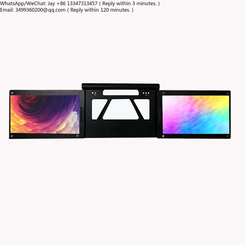 Portable Double Monitor 13.3 Inch 2 IPS Screen Dual Portable Monitor Gaming Triple Portable MONITOR for Laptop
Portable Double Monitor 13.3 Inch 2 IPS Screen Dual Portable Monitor Gaming Triple Portable MONITOR for Laptop