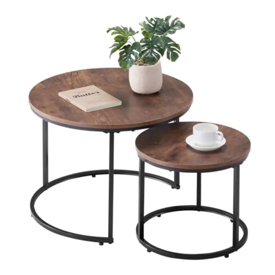 Nestg Tables Coffee Table Set of 2 Round Coffee Table Small Coffee Tables Night Stand with Metal Frame for Livg Room Bedroom Of
Nestg Tables Coffee Table Set of 2 Round Coffee Table Small Coffee Tables Night Stand with Metal Frame for Livg Room Bedroom Of
