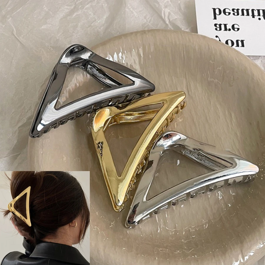 Vintage Geometric Metal Hair Claw For Women Girls Long Triangle Hair Holder Hair Clips Pins Fashion Hair Accessories Gift
Vintage Geometric Metal Hair Claw For Women Girls Long Triangle Hair Holder Hair Clips Pins Fashion Hair Accessories Gift