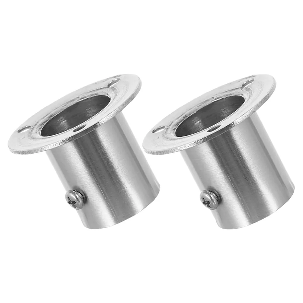 2Pcs Stainless Steel Closet Rod Holder Flange Socket Brackets Heavy Duty Rod Support for Wardrobe Bathroom Bedroom
2Pcs Stainless Steel Closet Rod Holder Flange Socket Brackets Heavy Duty Rod Support for Wardrobe Bathroom Bedroom