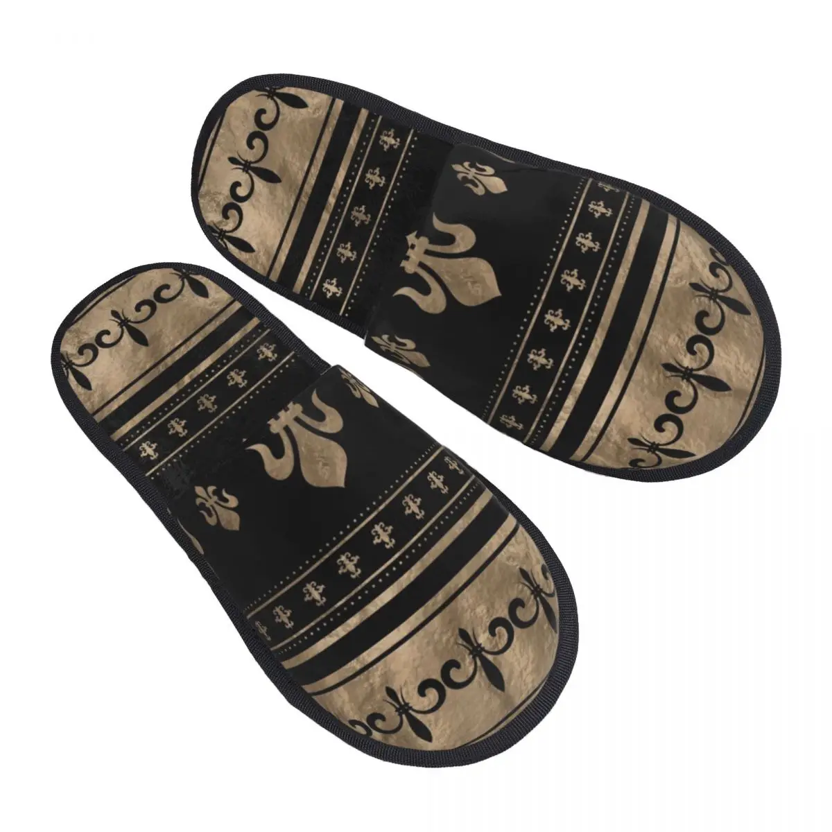 Женские уютные теплые тапочки из пены с эффектом памяти, домашние тапочки Fleur-De-Lys с цветком лилии
Женские уютные теплые тапочки из пены с эффектом памяти, домашние тапочки Fleur-De-Lys с цветком лилии