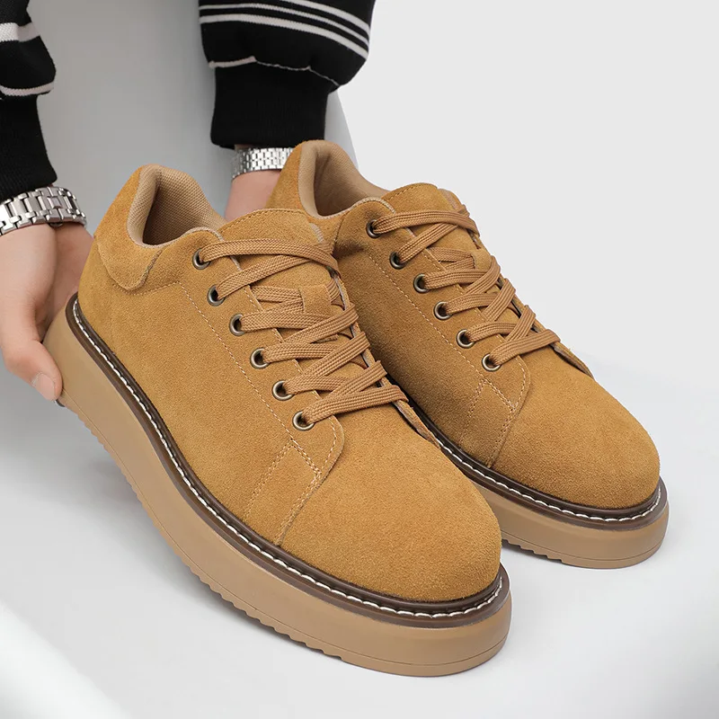 men's casual cow suede leather shoes lace-up flats platform derby shoe outdoors vintage sneakers breathable designer footwear
men's casual cow suede leather shoes lace-up flats platform derby shoe outdoors vintage sneakers breathable designer footwear