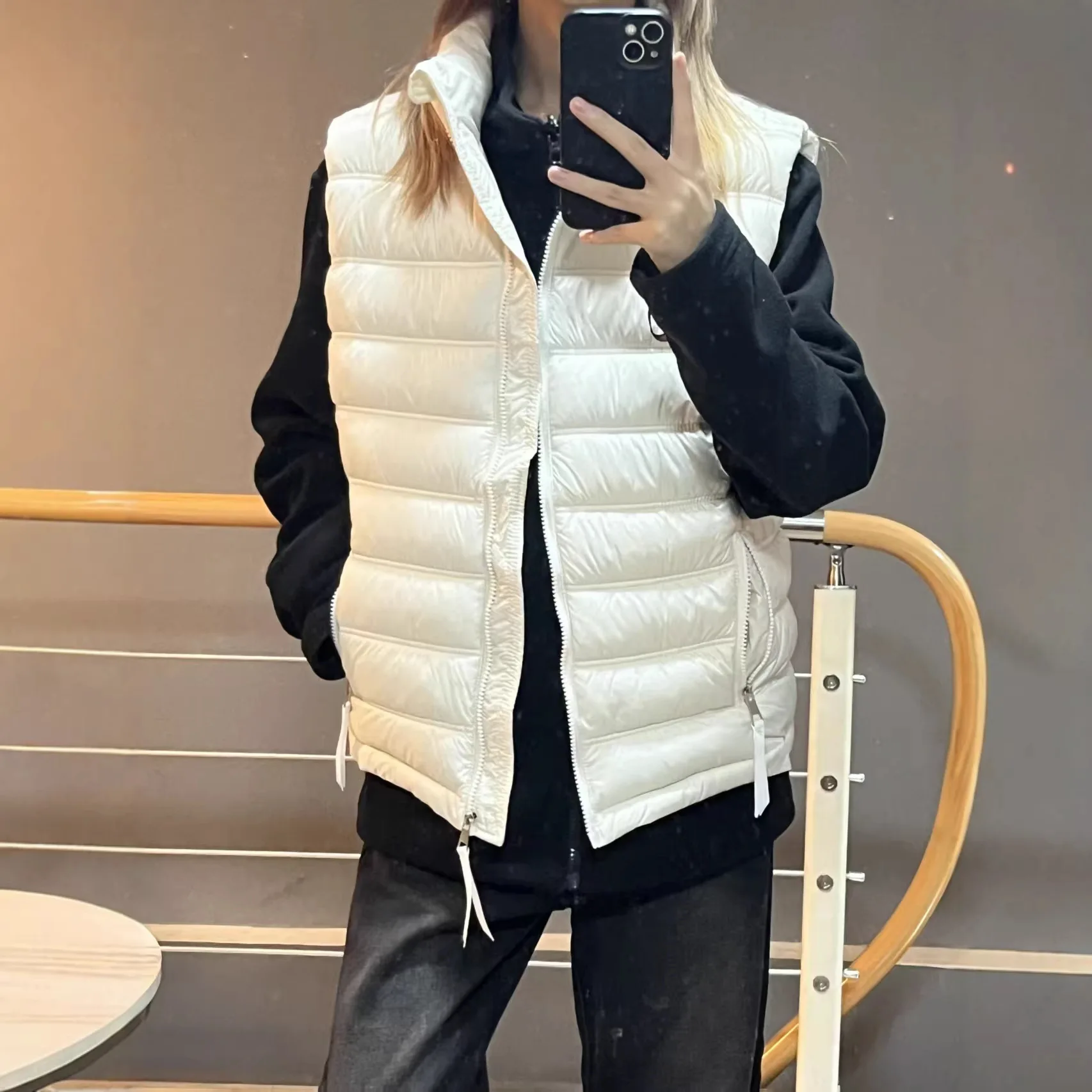 Stand-up Collar Cotton Jacket Vest Coat Sleeveless Autumn Winter Casual Women's Parkas Waistcoats Clothing
Stand-up Collar Cotton Jacket Vest Coat Sleeveless Autumn Winter Casual Women's Parkas Waistcoats Clothing
