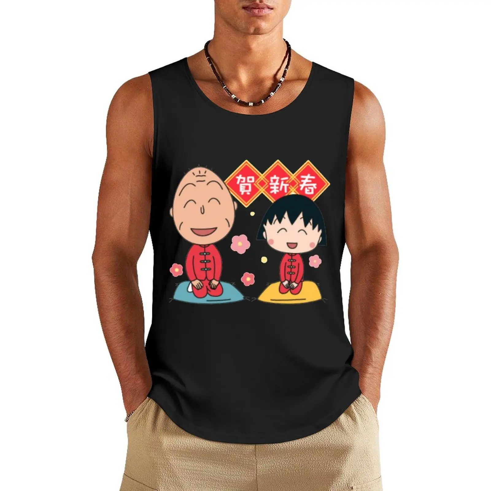 Momoko Sakura Tank Top Men's fitness t-shirt new in tops & t-shirt man sexycostume sleeveless man shirts
Momoko Sakura Tank Top Men's fitness t-shirt new in tops & t-shirt man sexycostume sleeveless man shirts