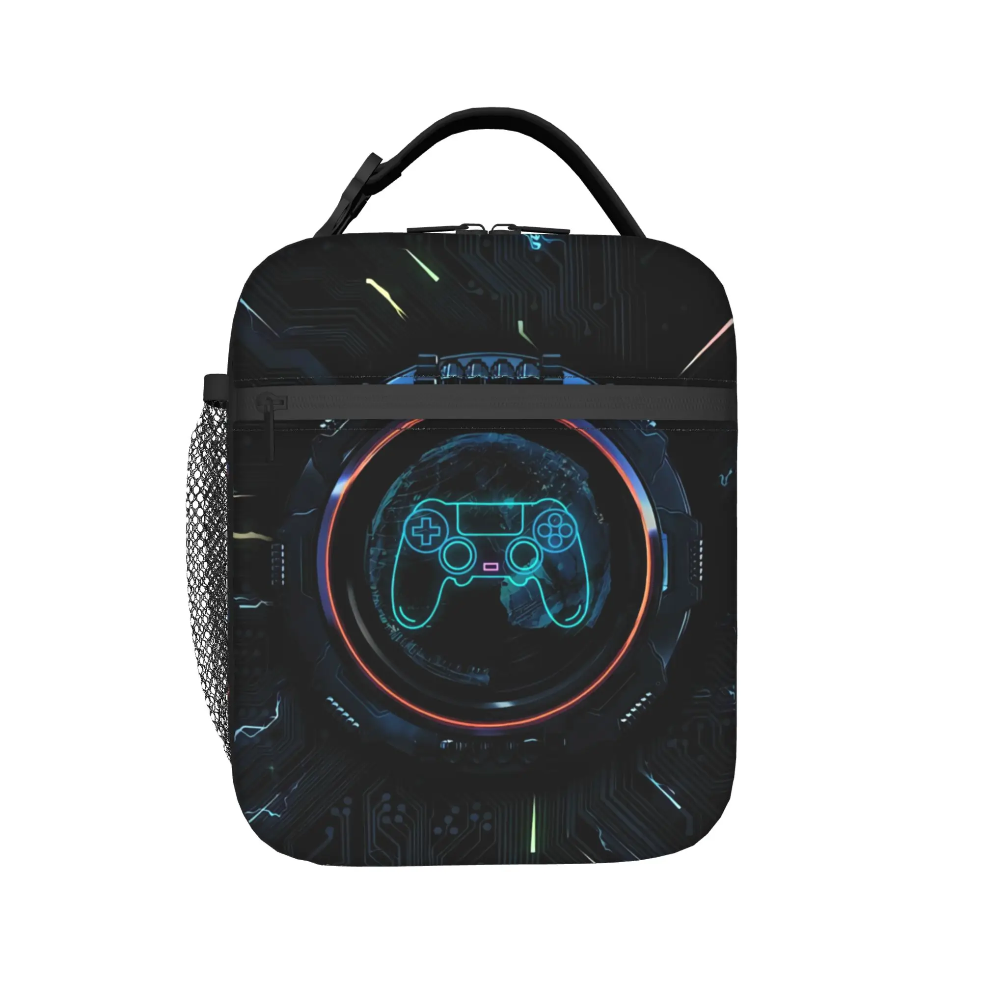 Custom Gamer Gaming Controller Insulated Lunch Bag Leakproof Video Game Lover Gift Cooler Thermal Lunch Box Office Work School
Custom Gamer Gaming Controller Insulated Lunch Bag Leakproof Video Game Lover Gift Cooler Thermal Lunch Box Office Work School