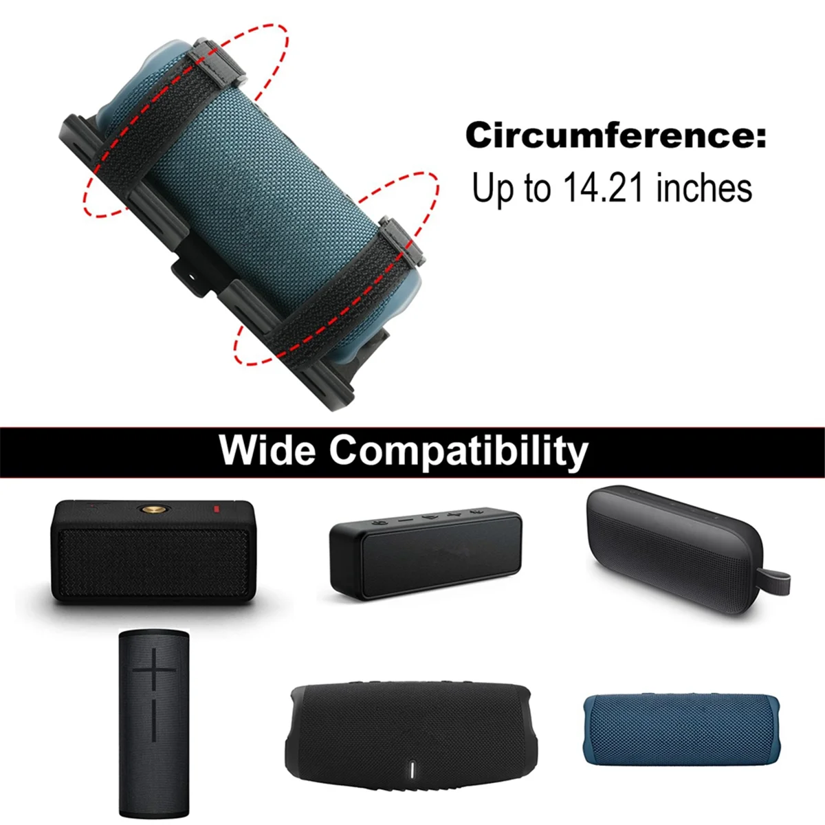 Y02APortable Speaker Mount for Jet Ski/Snowmobile/Boat/Sea-Doo, Speaker Bracket Metal Speaker Mount Holder for JBL Charge 4
Y02APortable Speaker Mount for Jet Ski/Snowmobile/Boat/Sea-Doo, Speaker Bracket Metal Speaker Mount Holder for JBL Charge 4