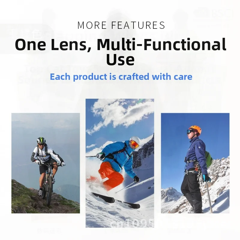 Double-Layer Anti-Fog Ski Goggles Large Cylinder View Mountain Climbing Glasses Wind-Proof Snow-Proof Adjustable Prescription
Double-Layer Anti-Fog Ski Goggles Large Cylinder View Mountain Climbing Glasses Wind-Proof Snow-Proof Adjustable Prescription