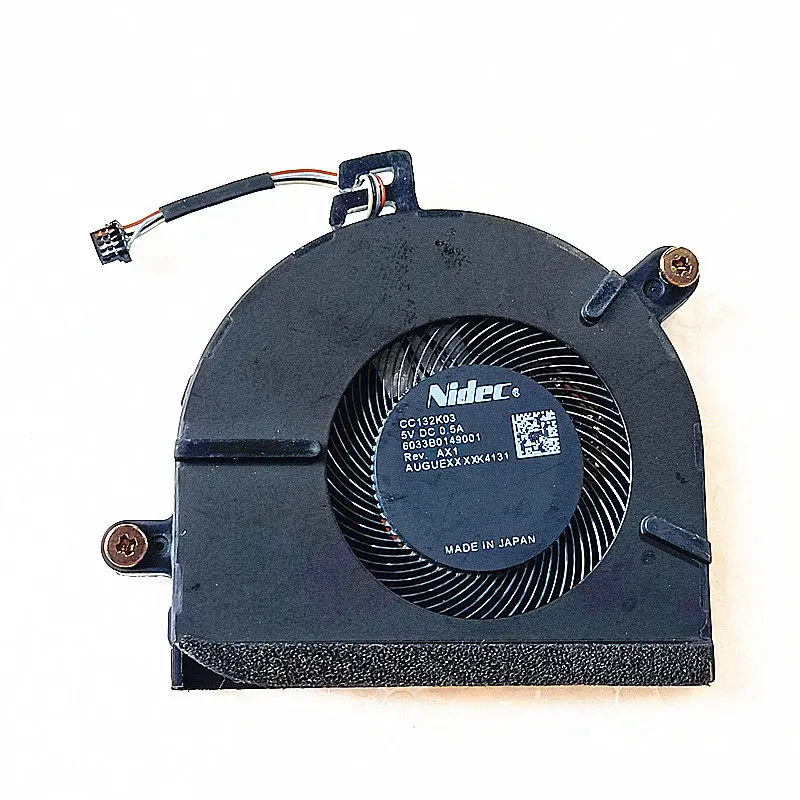 For CC132K03 6033B0149001 Laptop CPU GPU Cooling Fan Heatsink Fan Cooler
For CC132K03 6033B0149001 Laptop CPU GPU Cooling Fan Heatsink Fan Cooler