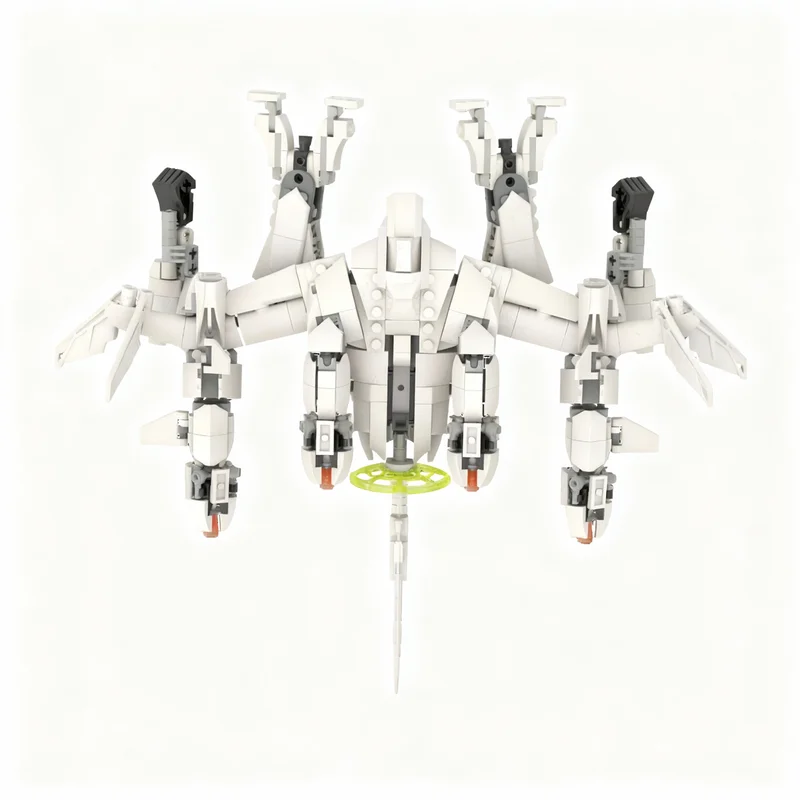 829pcs MOC YoRHa Flight Unit NieR Automata Space Model Building Blocks Construction Toy Christmas Gifts DIY Creative Idea Brick
829pcs MOC YoRHa Flight Unit NieR Automata Space Model Building Blocks Construction Toy Christmas Gifts DIY Creative Idea Brick