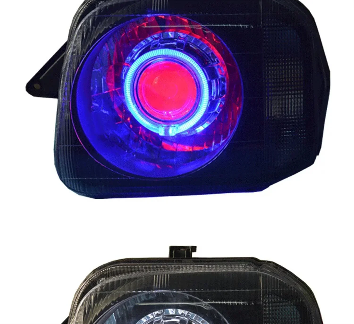 Светодиодная фара HID для Suzuki Jimny 2007-2017 Cob Angel Eye, светодиодные дневные ходовые огни Drl, указатель поворота с линзой проектора
Светодиодная фара HID для Suzuki Jimny 2007-2017 Cob Angel Eye, светодиодные дневные ходовые огни Drl, указатель поворота с линзой проектора
