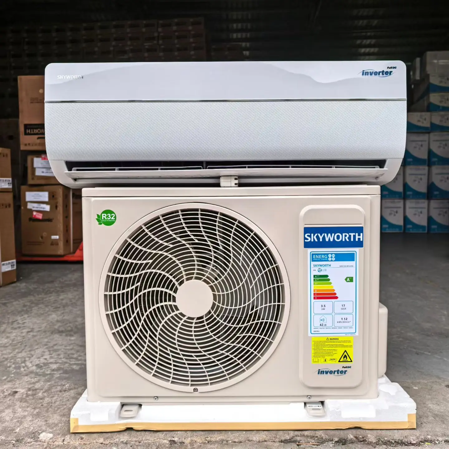 9000 BTU Full DC Inverter Split Air Conditioner, R32 Cooling Only Wall Mounted AC with Quiet Mode & Timer for Home Garage
9000 BTU Full DC Inverter Split Air Conditioner, R32 Cooling Only Wall Mounted AC with Quiet Mode & Timer for Home Garage