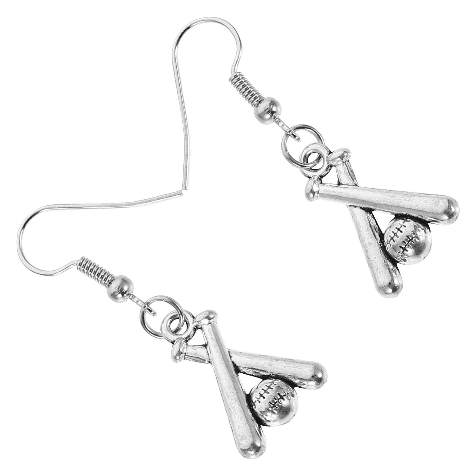 Bat-shaped Earrings Baseball Jewelry Sports Themed for Women Dangle Accessories Club
Bat-shaped Earrings Baseball Jewelry Sports Themed for Women Dangle Accessories Club