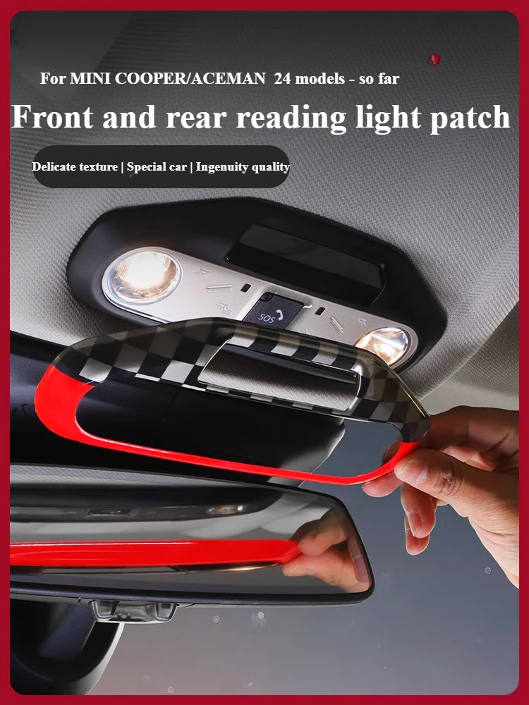 For BMW MINI Electric Cooper SE/J01/J05 Interior Reading Light Cover Trim Decorative ABS Panel Car Accessories Upgrade Kit
For BMW MINI Electric Cooper SE/J01/J05 Interior Reading Light Cover Trim Decorative ABS Panel Car Accessories Upgrade Kit