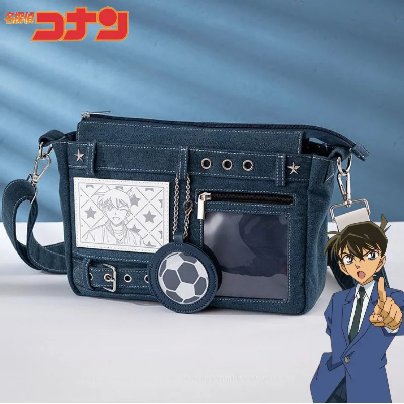 Conan Edogawa Kudou Shinichi Kaitou Kid Creative Versatile Pain Bag Shoulder Bag Cartoon Anime Peripheral Crossbody Bag Gift
Conan Edogawa Kudou Shinichi Kaitou Kid Creative Versatile Pain Bag Shoulder Bag Cartoon Anime Peripheral Crossbody Bag Gift