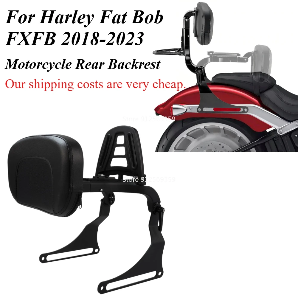 For Harley Fat Bob FXFB 2018-2023 Motorcycle Rear Backrest Passenger Driver Multi Purpose Adjustable Sissy Bar
For Harley Fat Bob FXFB 2018-2023 Motorcycle Rear Backrest Passenger Driver Multi Purpose Adjustable Sissy Bar