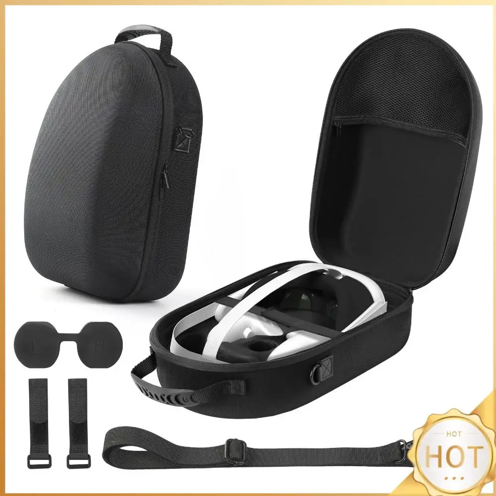 Travel Carrying Case Len Cover Shockproof Hard Shell Case Cable Ties Anti-Scratch Anti-Drop With Shoulder Strap for Meta Quest 3
Travel Carrying Case Len Cover Shockproof Hard Shell Case Cable Ties Anti-Scratch Anti-Drop With Shoulder Strap for Meta Quest 3