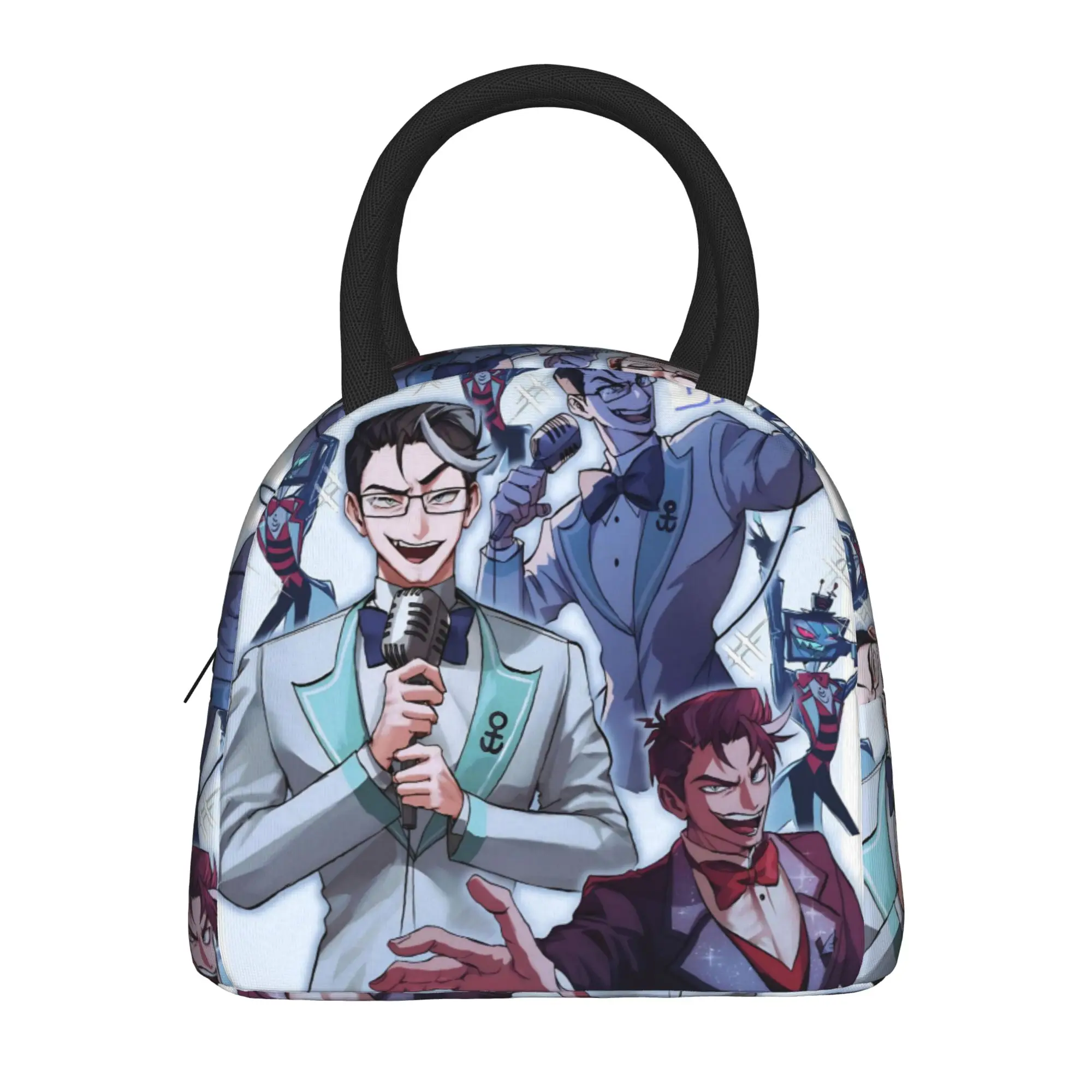 R-Radiostatic Vox Alastor Thermal Insulated Lunch Bag for Office Portable Food Bag Container Men Women Thermal Cooler Food Box
R-Radiostatic Vox Alastor Thermal Insulated Lunch Bag for Office Portable Food Bag Container Men Women Thermal Cooler Food Box