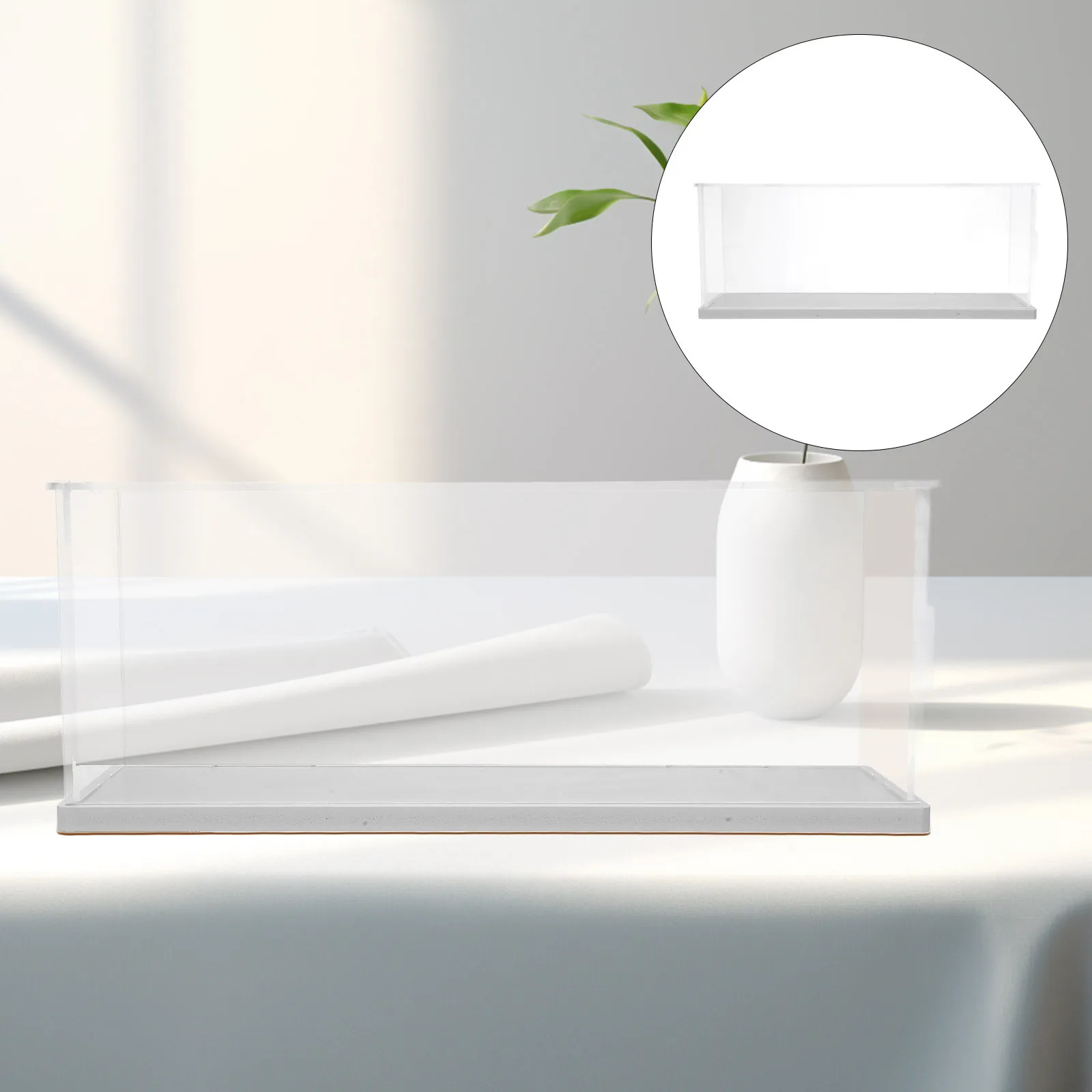 Clear Acrylic Display Case Transparent Assemble Box Compact Home Office Desk Organizer Figures Collectibles Showcase
Clear Acrylic Display Case Transparent Assemble Box Compact Home Office Desk Organizer Figures Collectibles Showcase