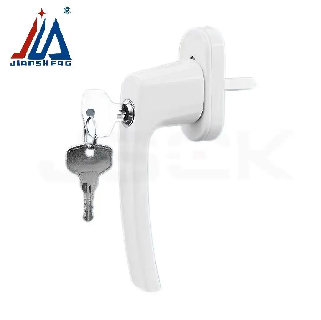 Aluminum Alloy Casement Window Handle with Lock Single-sided Keyed Handle for PVC/Aluminum Windows Security Window Replacement
Aluminum Alloy Casement Window Handle with Lock Single-sided Keyed Handle for PVC/Aluminum Windows Security Window Replacement