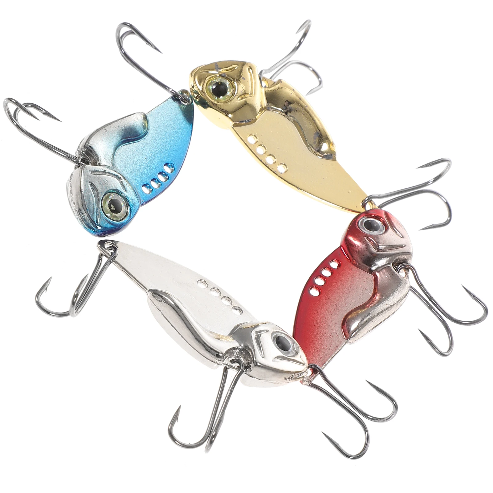 4Pcs Fishing Spoon Lure Stainless Steel Hard Blade Bait Salt Fresh Water Sinking Reusable Practical Baits Tool
4Pcs Fishing Spoon Lure Stainless Steel Hard Blade Bait Salt Fresh Water Sinking Reusable Practical Baits Tool