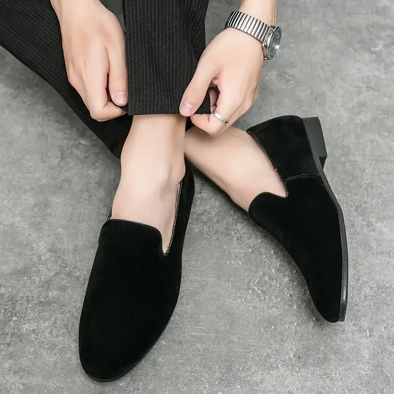 Leather Shoes Men's British Style Dress Party Men's Shoes Korean Men's Shoes Business Formal Wear Small Leather Formal Wear
Leather Shoes Men's British Style Dress Party Men's Shoes Korean Men's Shoes Business Formal Wear Small Leather Formal Wear