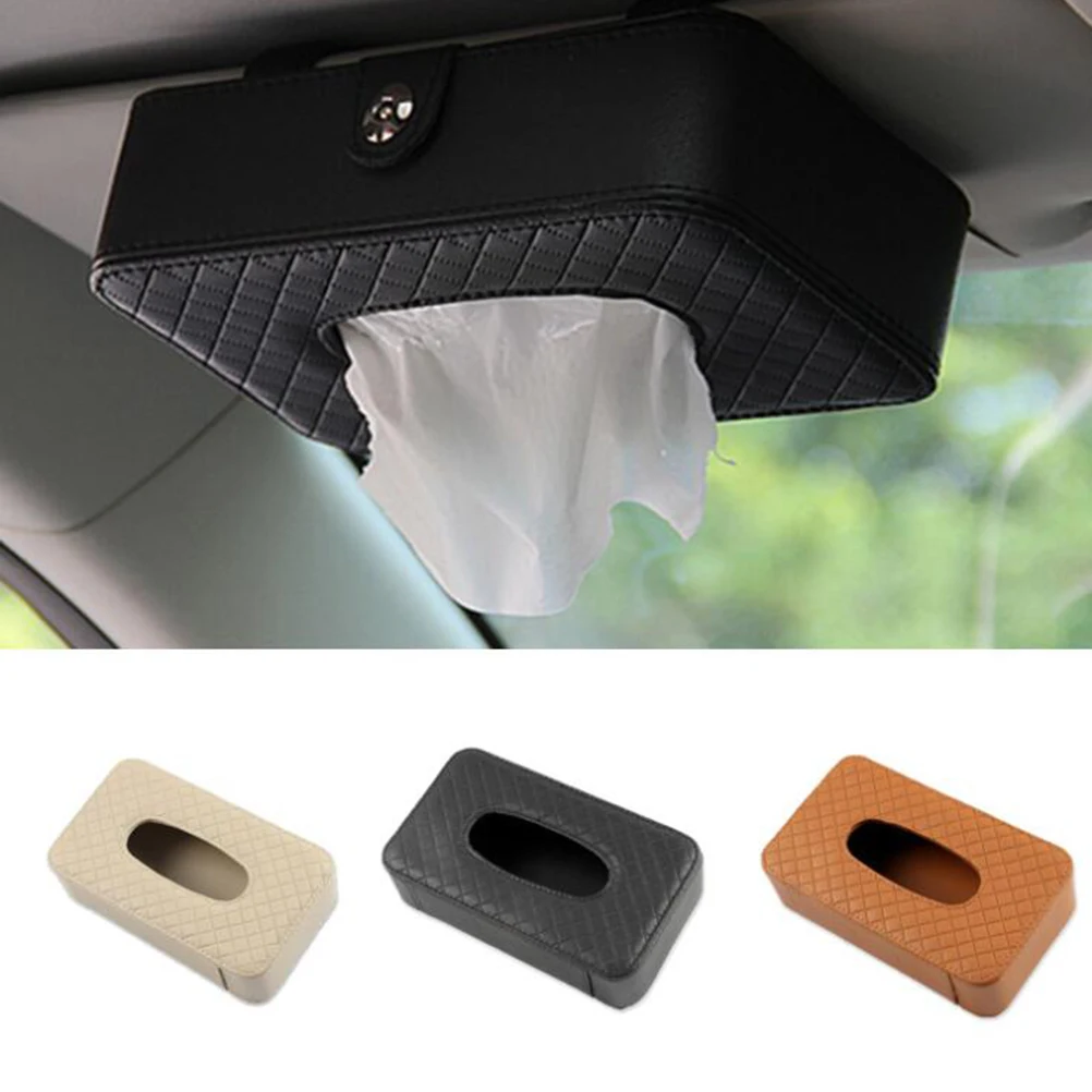 Tissue Container PU Facial Box Cover Geometry Rectangular Napkin Holder for Home Office Car (Black)
Tissue Container PU Facial Box Cover Geometry Rectangular Napkin Holder for Home Office Car (Black)