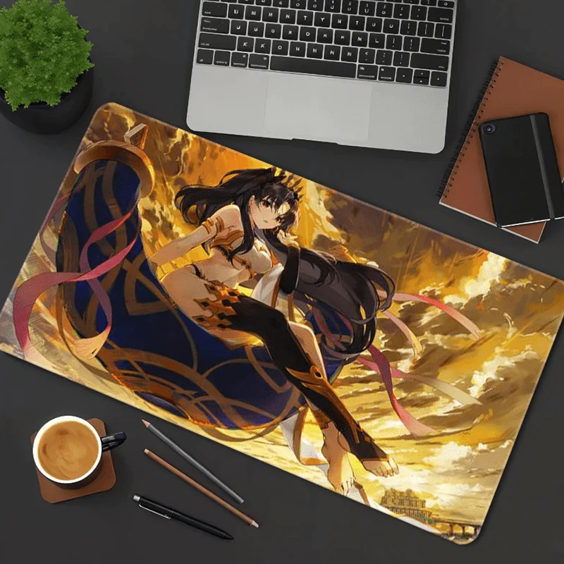 Gaming Mouse Pad, Large Desk Mat, Anti-slip, Stitched Edges, Golden Sunset Goddess Print, Keyboard Pad for Gaming & Home Use
Gaming Mouse Pad, Large Desk Mat, Anti-slip, Stitched Edges, Golden Sunset Goddess Print, Keyboard Pad for Gaming & Home Use