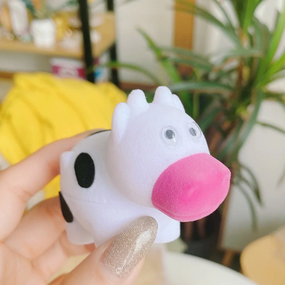 Cow Shaped Jewelry Box Creative Ring Case For Wedding Proposal Valentine'S Day Gift Dustproof Durable Packaging Storage Gift Box
Cow Shaped Jewelry Box Creative Ring Case For Wedding Proposal Valentine'S Day Gift Dustproof Durable Packaging Storage Gift Box