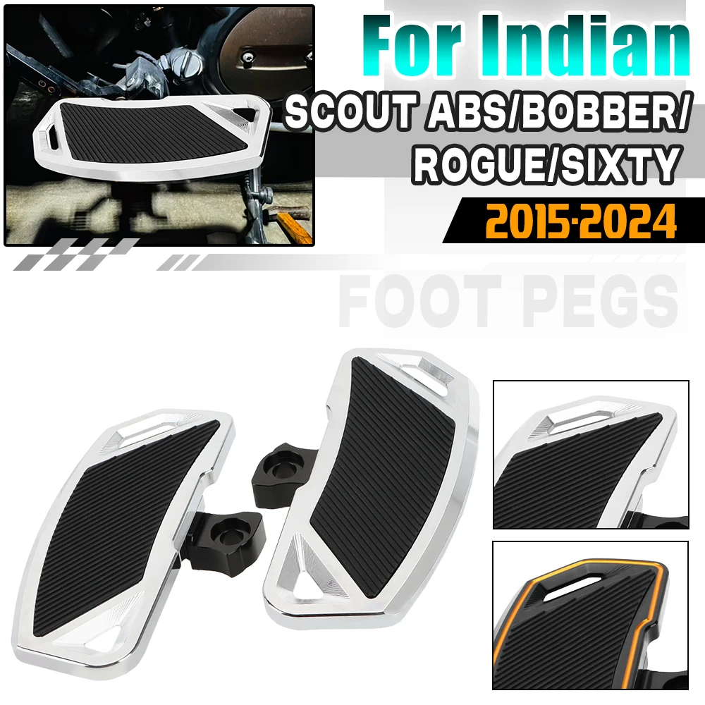 For Indian Scout 2015-2024 Sixty Rogue ABS Bobber Twenty Rider Floorboards Footboard Motorcycle Footrest Driver Front Foot Pegs
For Indian Scout 2015-2024 Sixty Rogue ABS Bobber Twenty Rider Floorboards Footboard Motorcycle Footrest Driver Front Foot Pegs