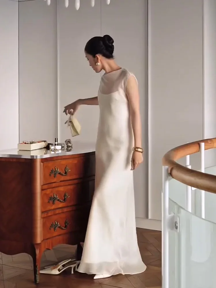 Ele Simple Lightweight Wedding Dr for Birthday and Year End Par Длинная юбка с высокой талией без свека круглый Ne
Ele Simple Lightweight Wedding Dr for Birthday and Year End Par Длинная юбка с высокой талией без свека круглый Ne