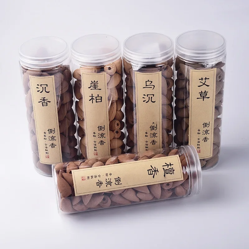 100 Pieces Incense Backflow Incense Sandalwood Aloes Cliff Cypress Incense Cone DIY Household Indoor Incense Soothing
100 Pieces Incense Backflow Incense Sandalwood Aloes Cliff Cypress Incense Cone DIY Household Indoor Incense Soothing