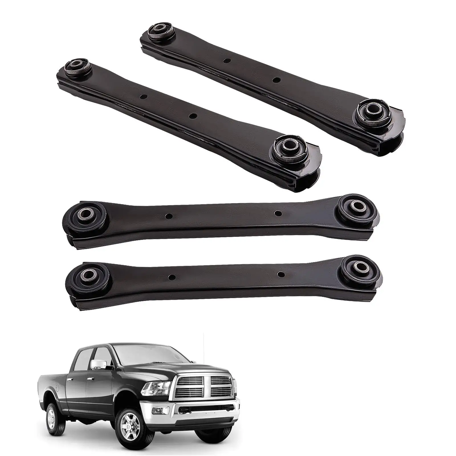 Комплект подвески, верхние и нижние рычаги управления для Dodge Ram 1500/2500/3500
Комплект подвески, верхние и нижние рычаги управления для Dodge Ram 1500/2500/3500