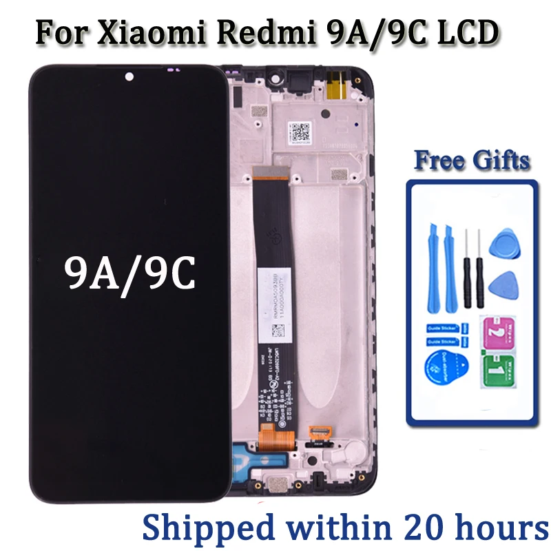 ЖК-дисплей 6,53 дюймов для Xiaomi Redmi 9A, сенсорный экран, дигитайзер для Redmi 9C, ЖК-дисплей, запасные части для телефона в сборе
ЖК-дисплей 6,53 дюймов для Xiaomi Redmi 9A, сенсорный экран, дигитайзер для Redmi 9C, ЖК-дисплей, запасные части для телефона в сборе