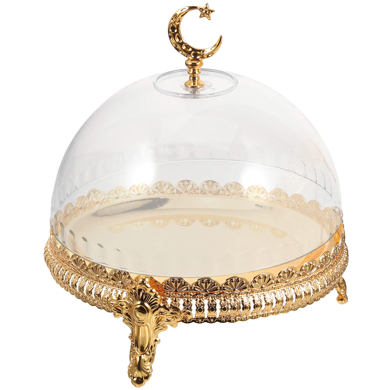 Cake Tray Display Dessert Protective Cover Stand with Dome Wedding for Home Clear Wrought Iron Household
Cake Tray Display Dessert Protective Cover Stand with Dome Wedding for Home Clear Wrought Iron Household