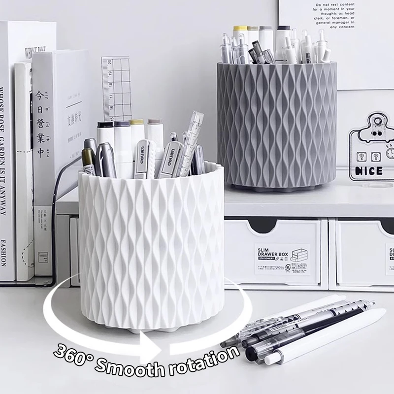 Rotating Pen Holder Storage Box. Layered Design, 360° Rotation For Easy Access. Large - Capacity And Stylish.
Rotating Pen Holder Storage Box. Layered Design, 360° Rotation For Easy Access. Large - Capacity And Stylish.