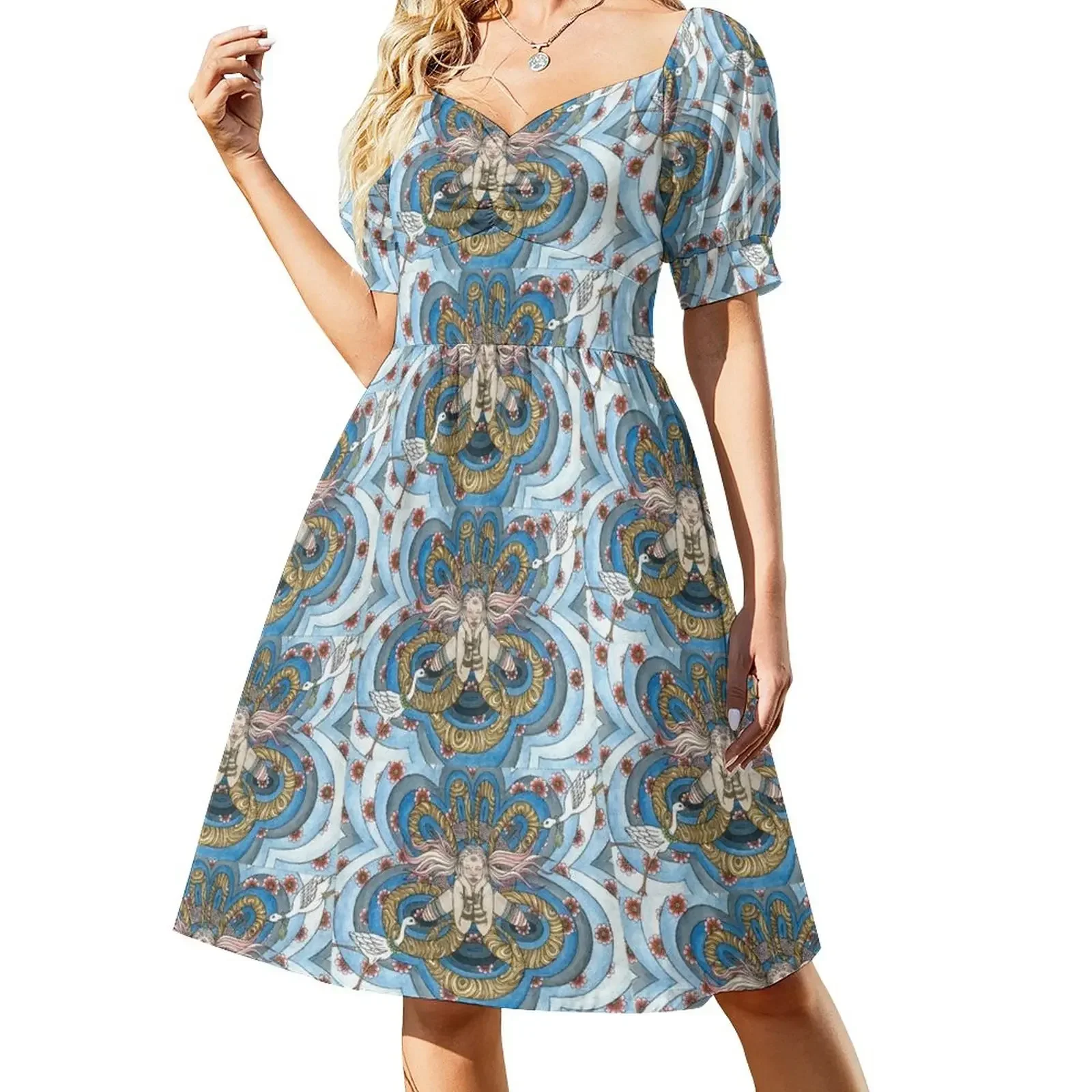 Gordian Girl & the Silly Gooses Short-Sleeved Dress womens clothing dress for women 2025 women's clothing korea stylish Dress
Gordian Girl & the Silly Gooses Short-Sleeved Dress womens clothing dress for women 2025 women's clothing korea stylish Dress