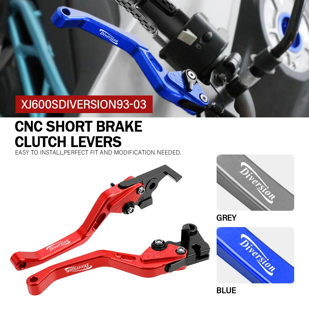 For YAMAHA XJ600S DIVERSION 1993 1994 1995 1996 1997 1998 1999 2000 2001 2002 2003 CNC Adjustable Brake Clutch Levers Handle
For YAMAHA XJ600S DIVERSION 1993 1994 1995 1996 1997 1998 1999 2000 2001 2002 2003 CNC Adjustable Brake Clutch Levers Handle